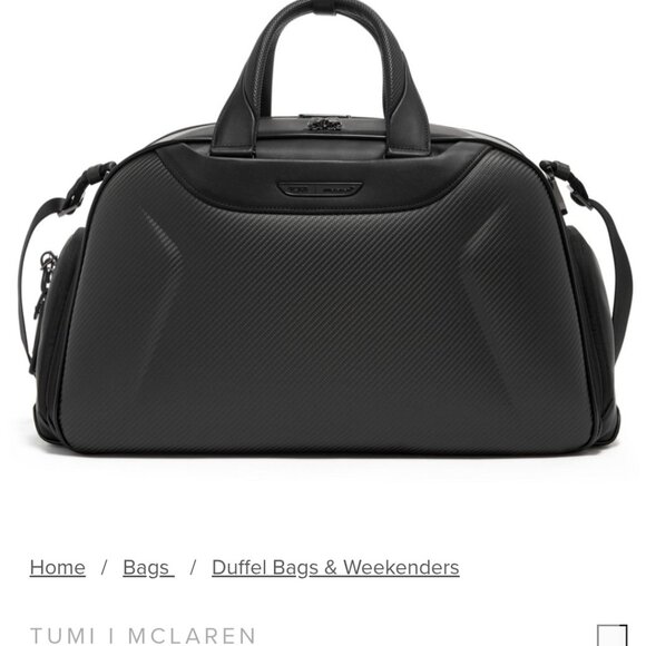 Tumi Other - NWT TUMI I McLaren Quantum Duffel